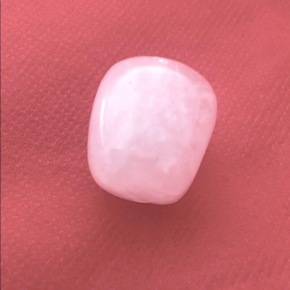 Polished Smooth pink gemstone rose quartz